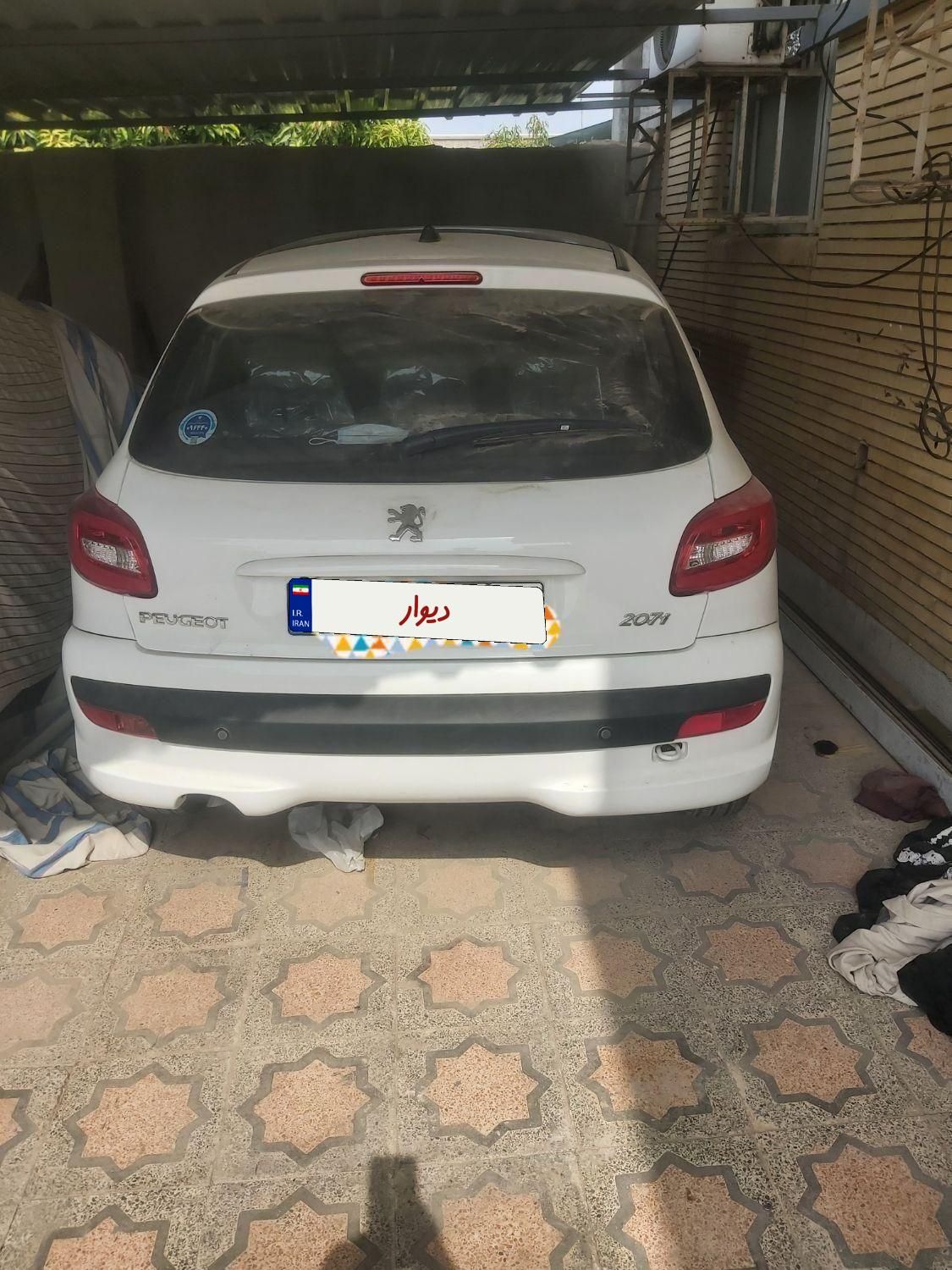 پژو 207 پانوراما اتوماتیک TU5P - 1404
