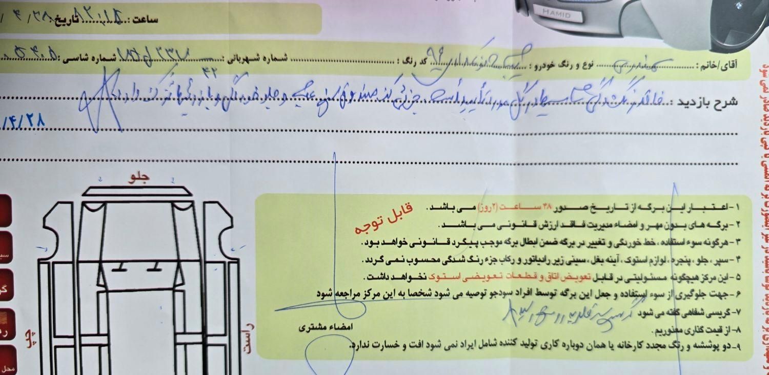 تیبا 2 EX رینگ آلومینیومی - 1396