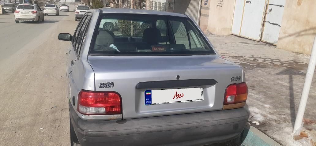 پراید صبا بنزینی - 1386