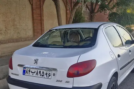پژو ۲۰۶ صندوق دار v8 - 1399
