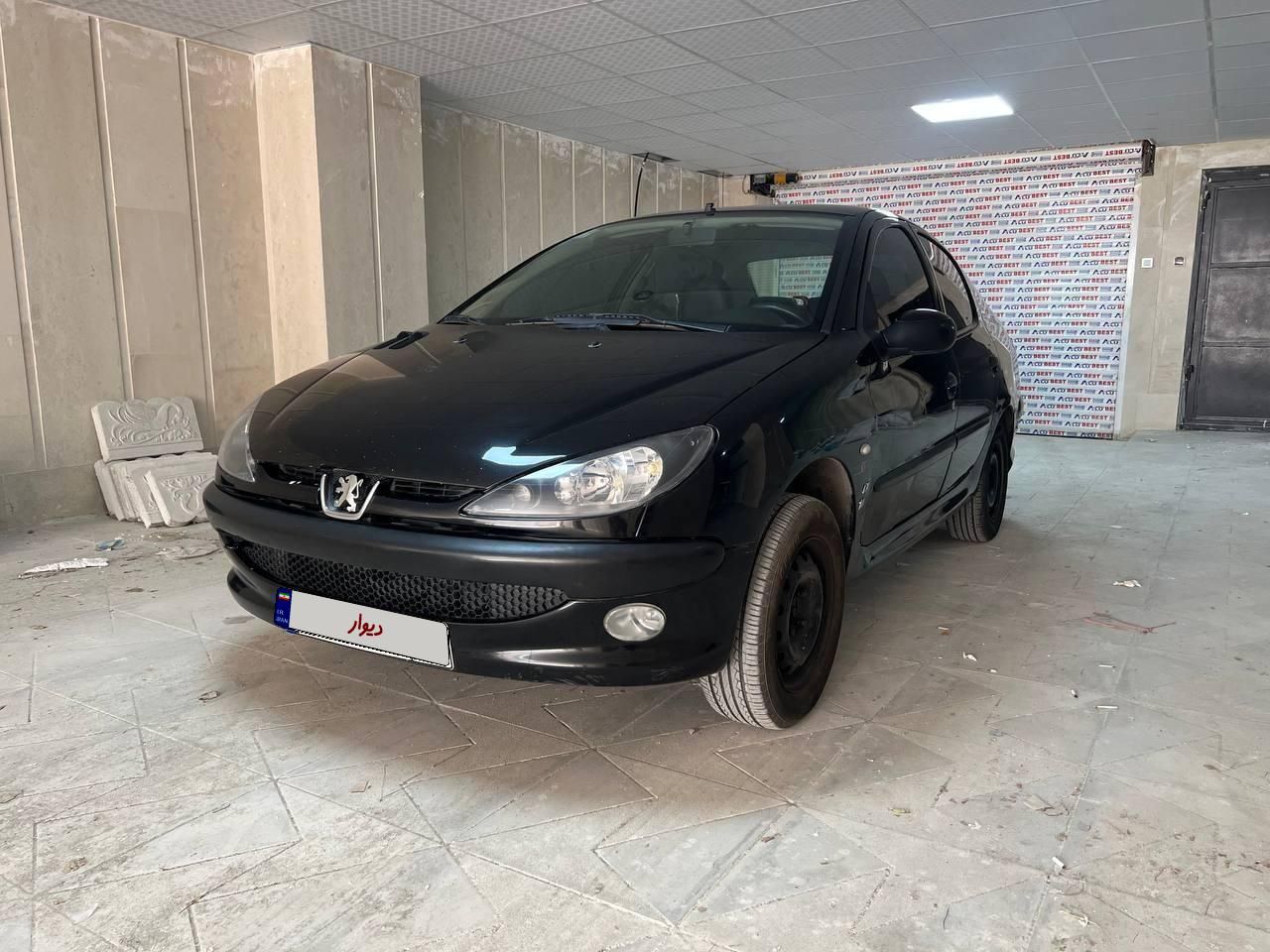 پژو ۲۰۶ صندوق دار v8 - 1390
