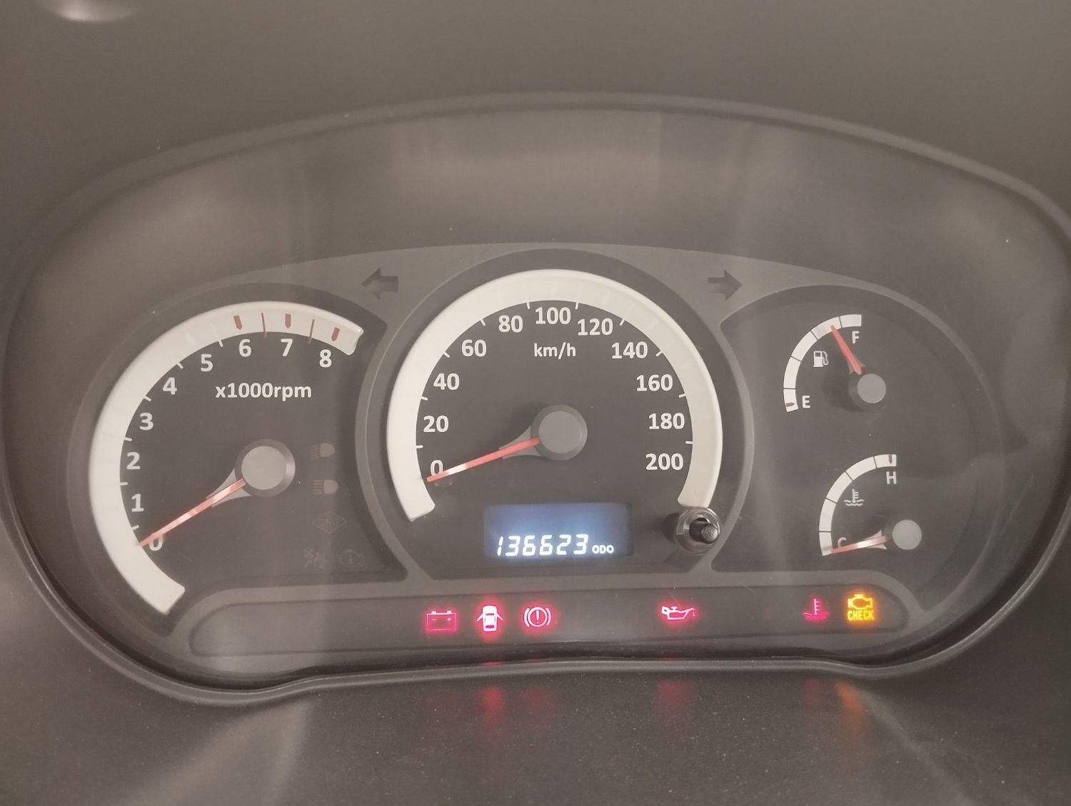تیبا صندوق دار LX دوگانه سوز - 1393