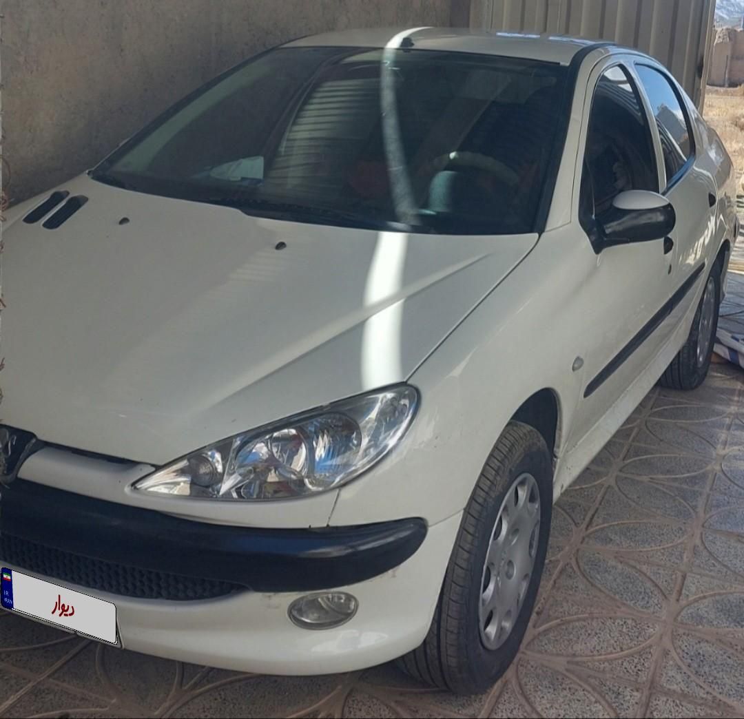 پژو ۲۰۶ صندوق دار v6 - 1389