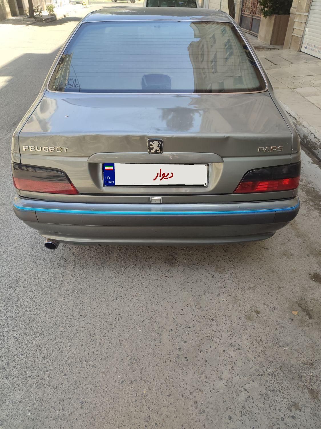 پژو پارس دوگانه سوز - 1387