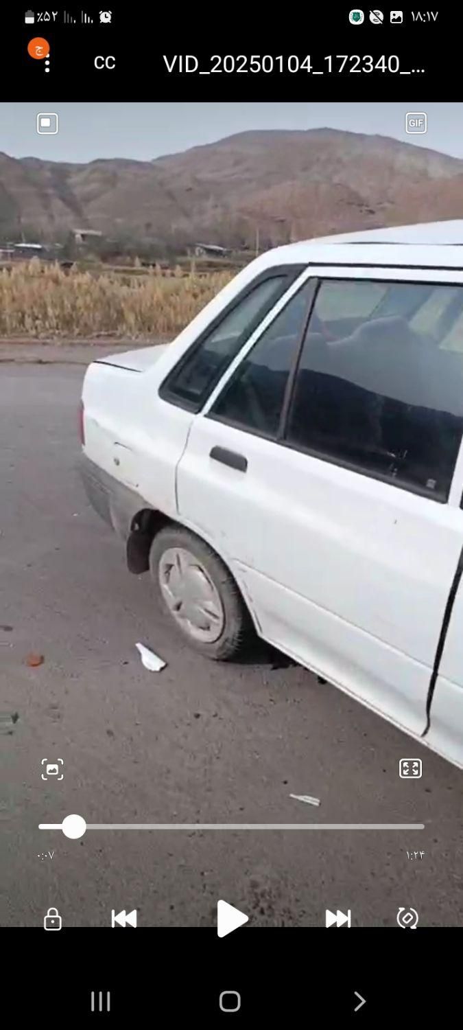 پراید صبا بنزینی - 1386