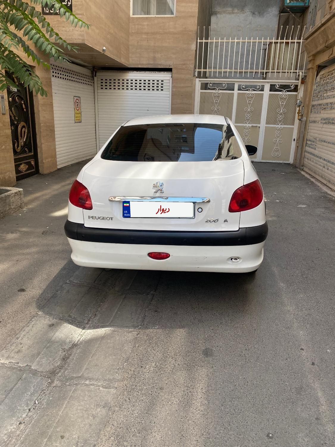 پژو ۲۰۶ صندوق دار v9 - 1387