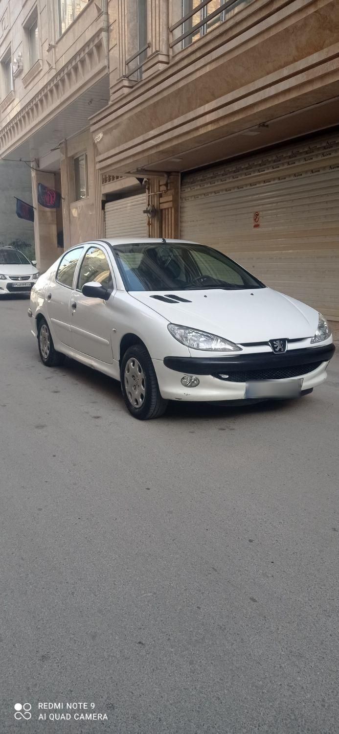 پژو ۲۰۶ صندوق دار v8 - 1388