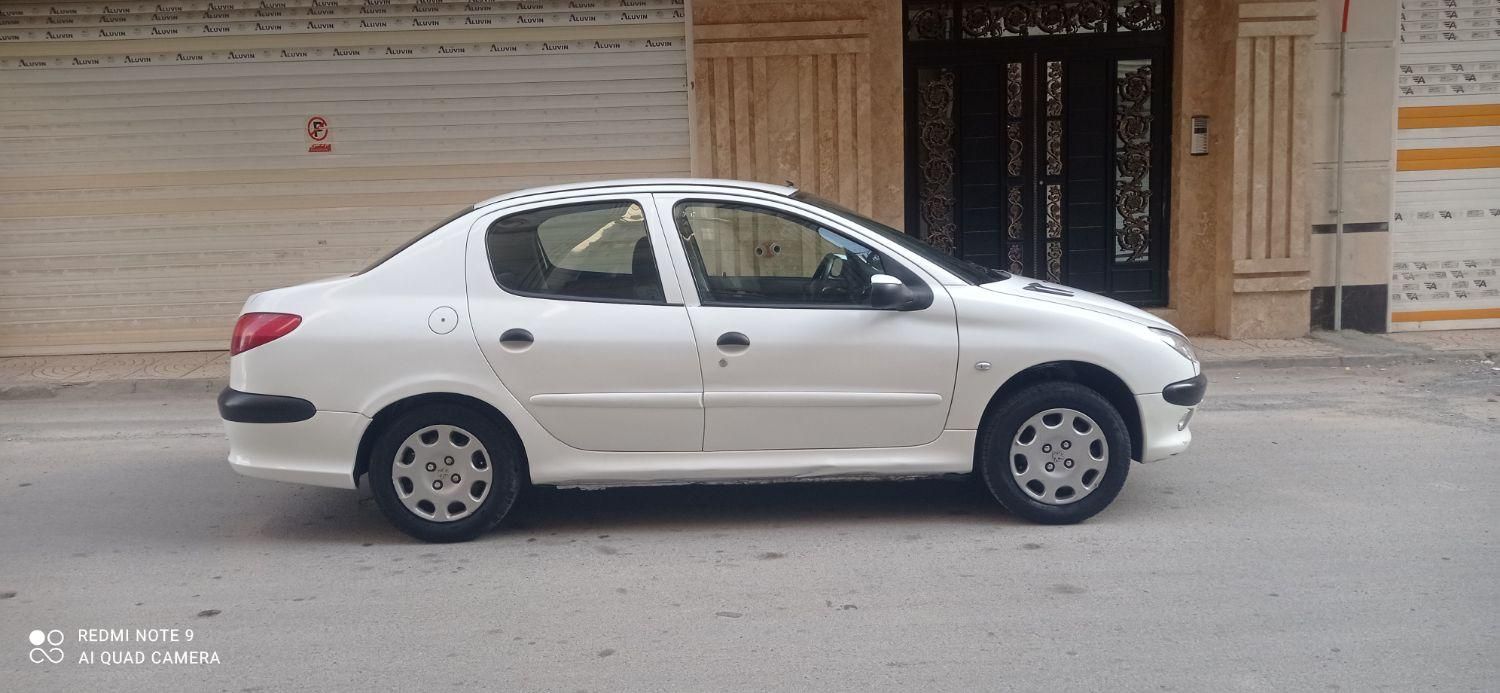پژو ۲۰۶ صندوق دار v8 - 1388