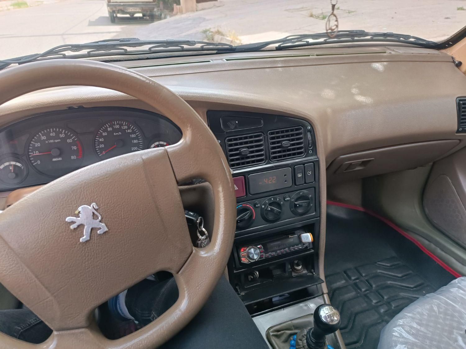 پژو 405 SLX دوگانه سوز XU7 - 1389