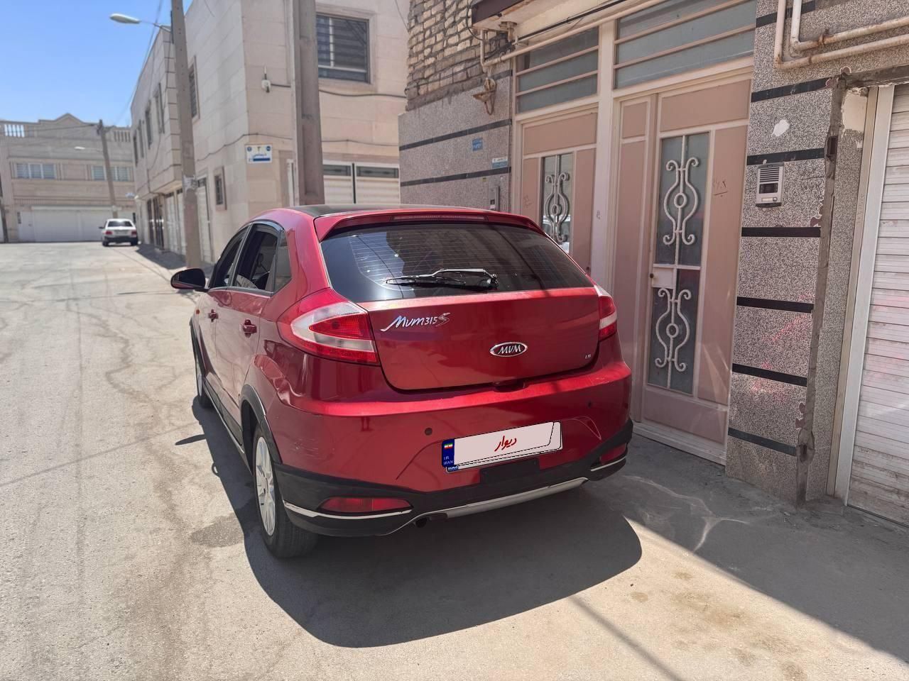 ام وی ام 315 هاچ بک اسپرت لاکچری - 1396
