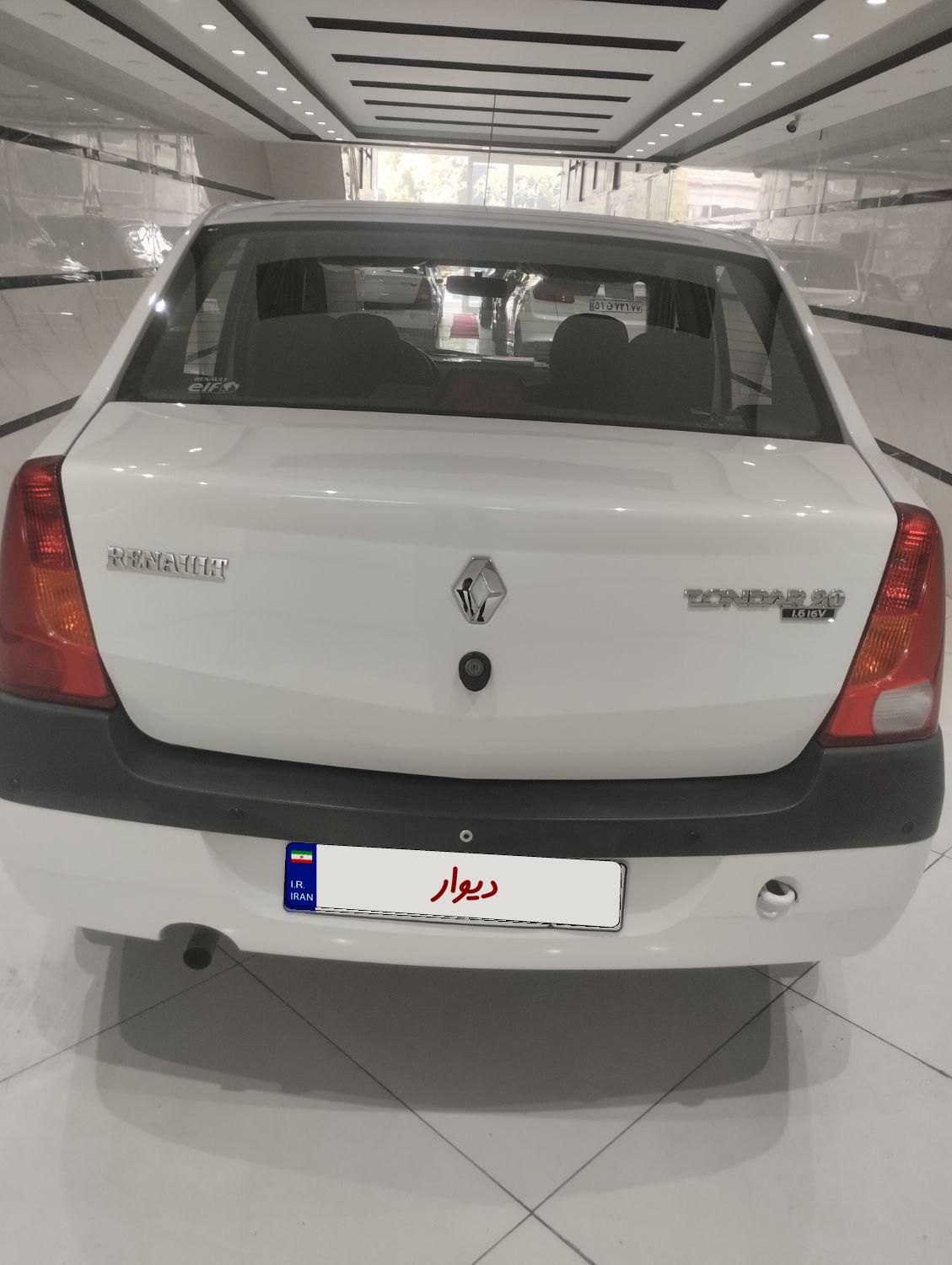 رنو پارس تندر گیربکس JHQ + مولتی مدیا - 1395