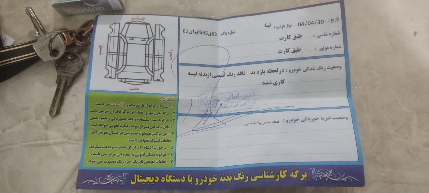 تیبا 2 پلاس - 1399