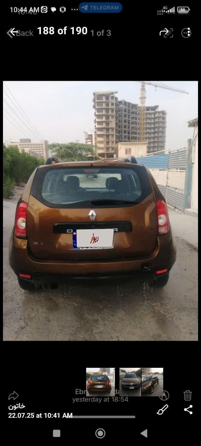 رنو داستر PE تک دیفرانسیل - 2014