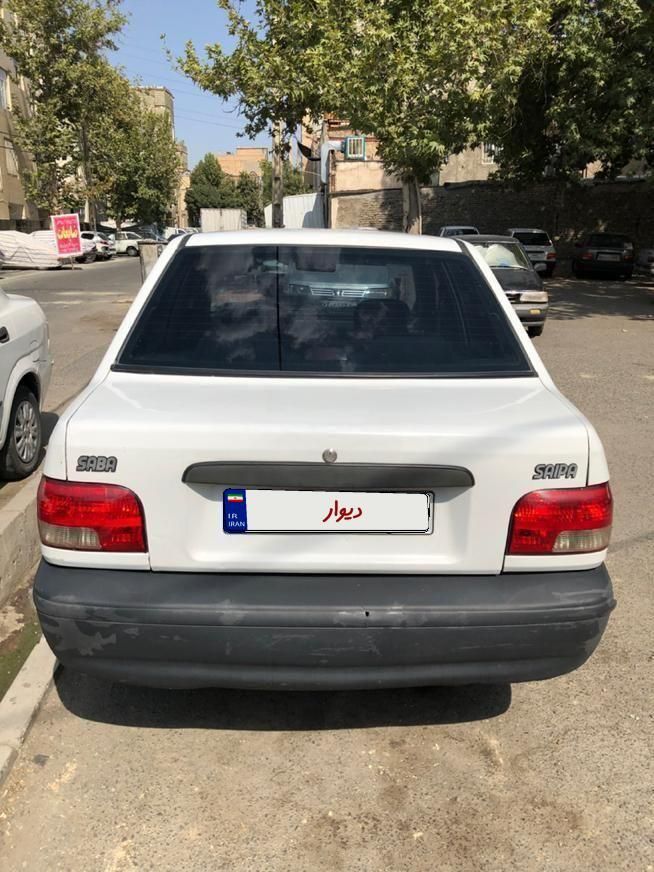 پراید صبا بنزینی - 1386