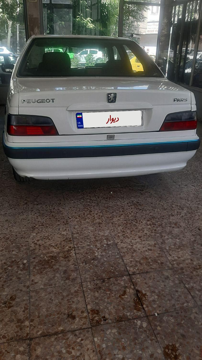 پژو پارس دوگانه سوز - 1386