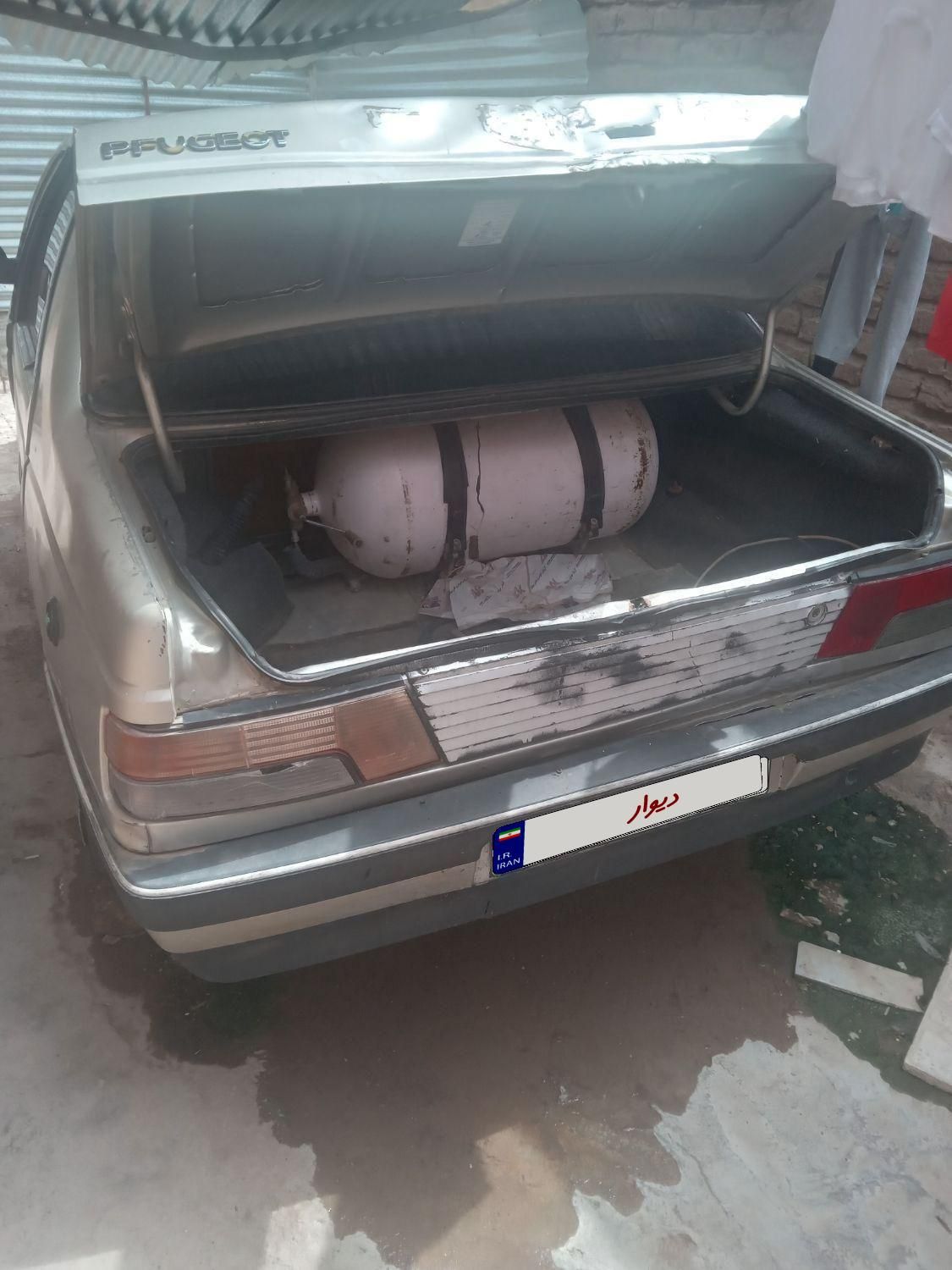 پژو آردی دوگانه سوز CNG - 1378