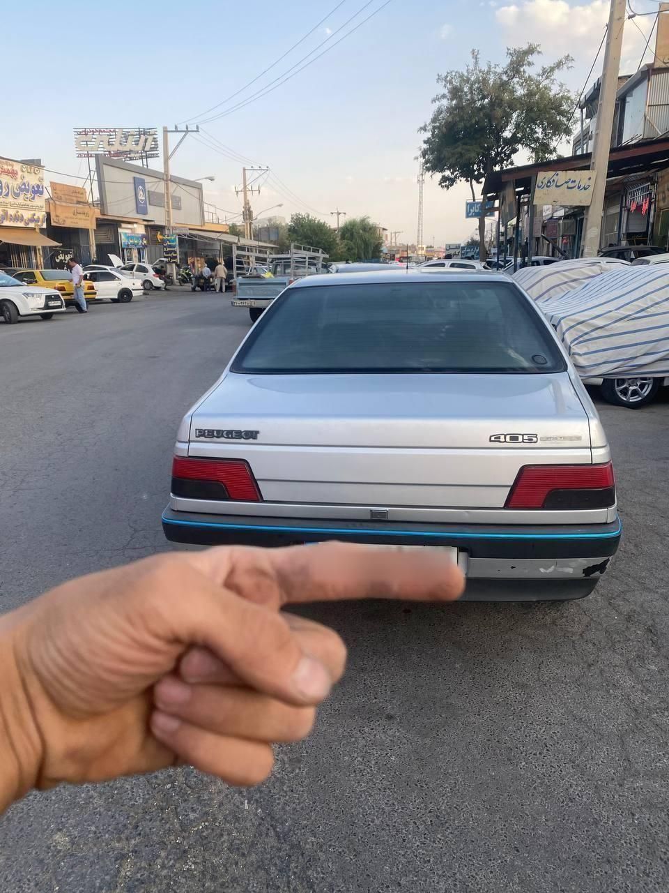 پژو 405 GLX - دوگانه سوز - 1391