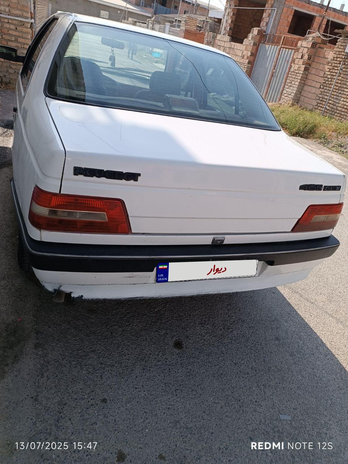 پژو 405 SLX بنزینی TU5 - 1390