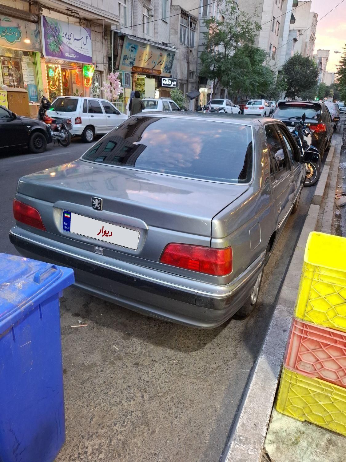 پژو پارس XU7ساده - 1386