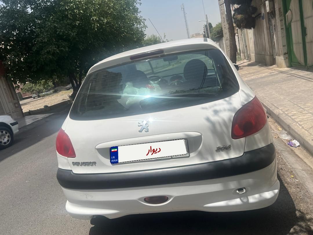 پژو 206 تیپ 2 - 1390
