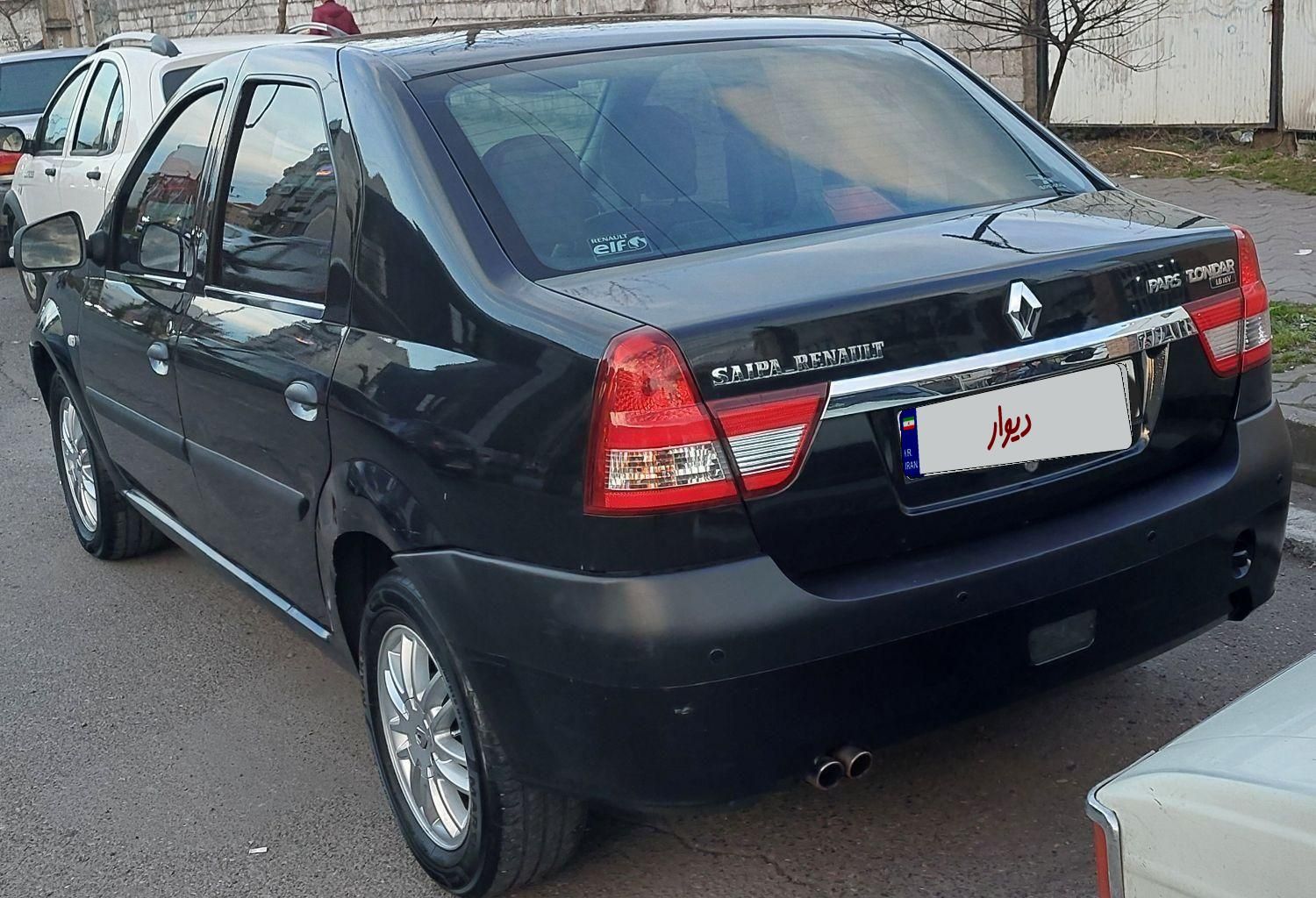 رنو پارس تندر گیربکس JHQ + مولتی مدیا - 1397