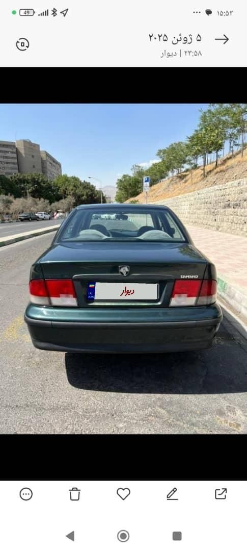 سمند X7 بنزینی - 1382