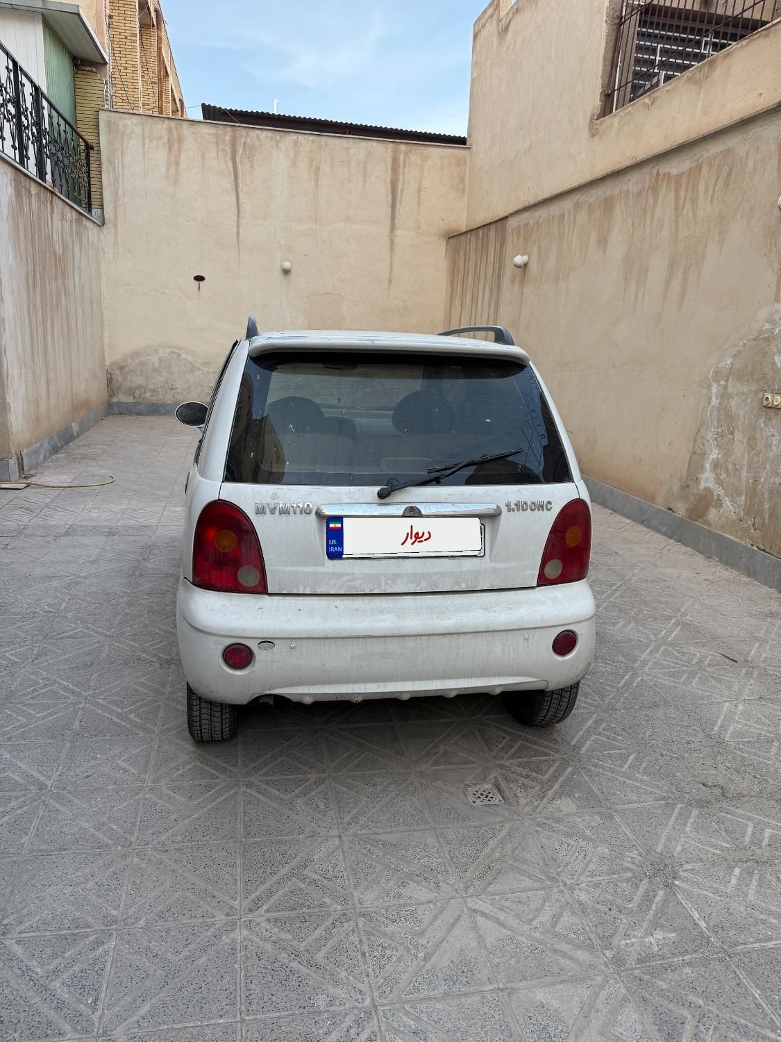 ام وی ام 110 چهار سیلندر دنده ای - 1393
