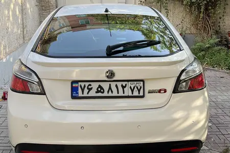ام جی 6 لیفت بک GT فیس قدیم - 2012