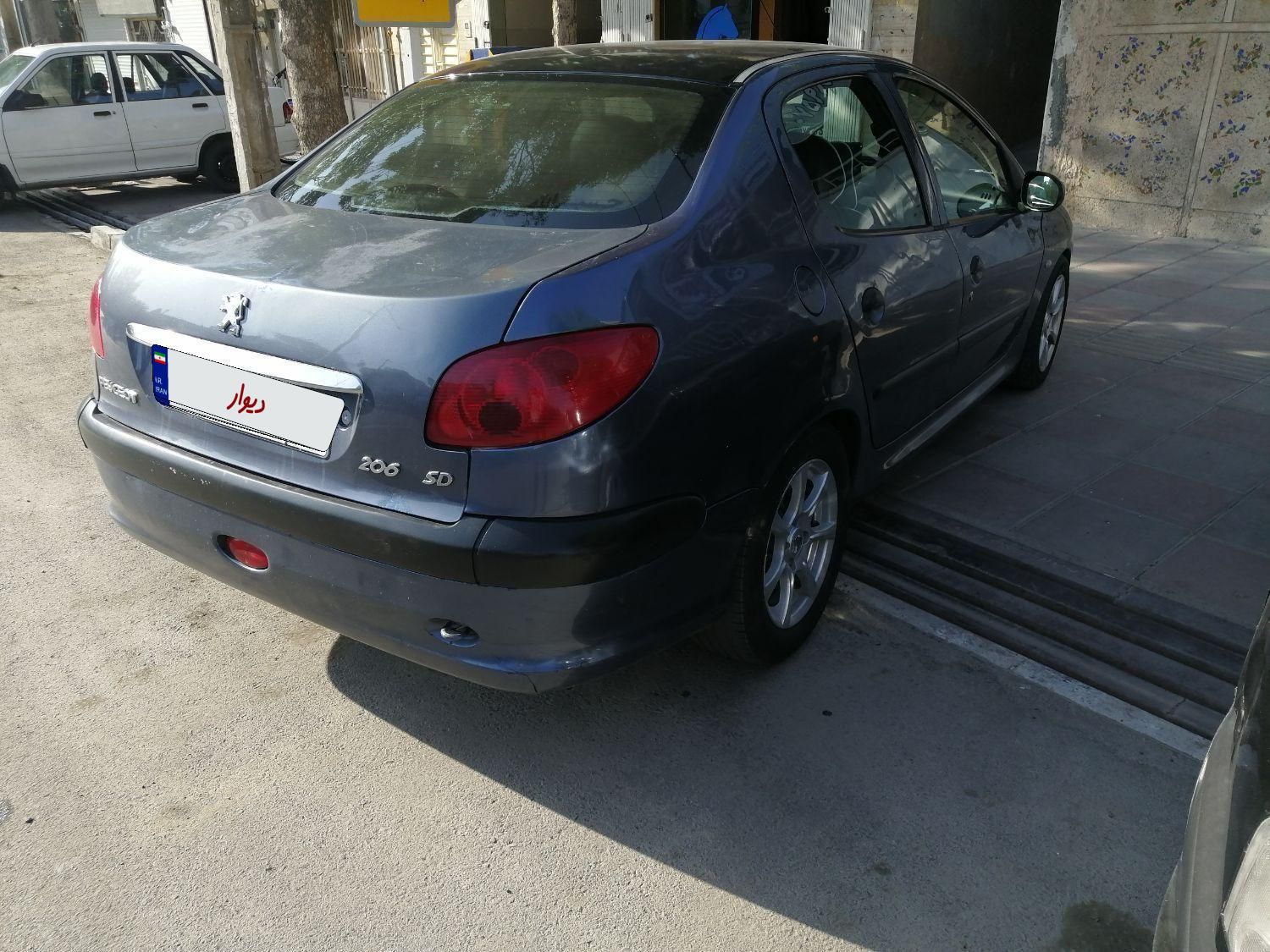 پژو ۲۰۶ صندوق دار v1 - 1386