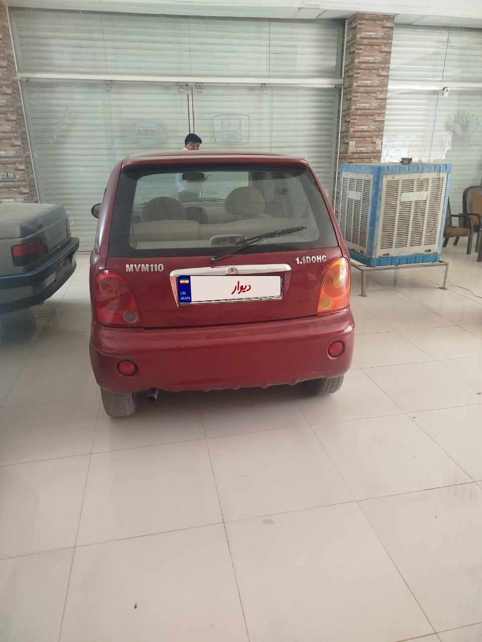 ام وی ام 110 چهار سیلندر دنده ای - 1390