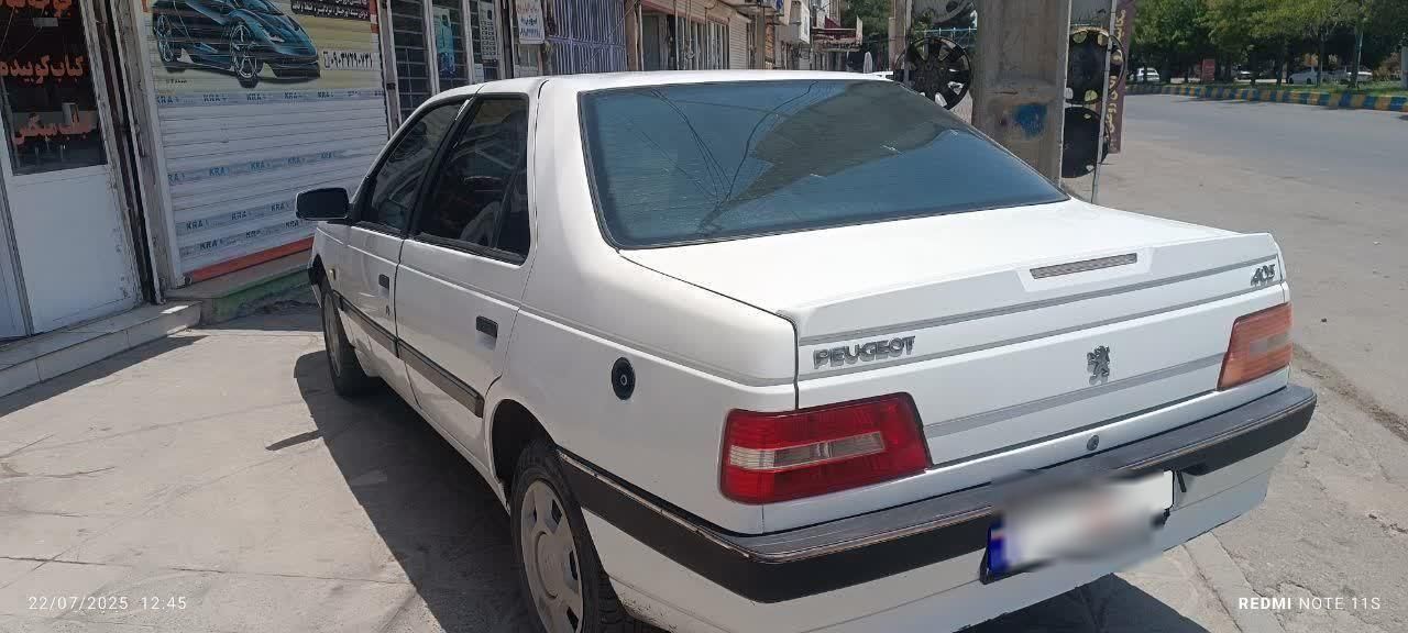 پژو 405 SLX بنزینی  XU7 - 1389