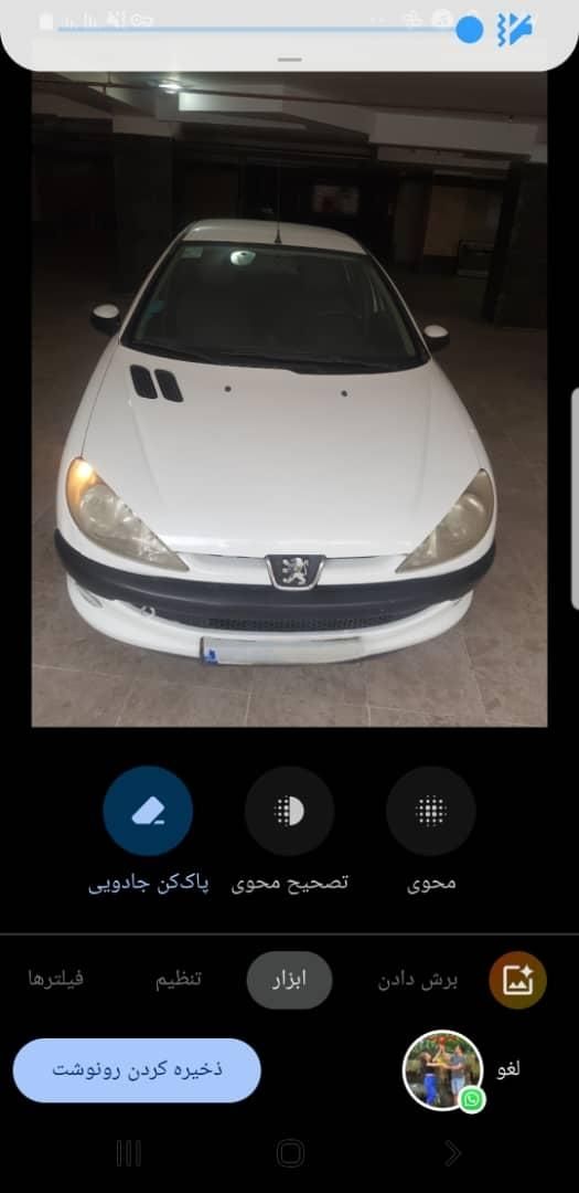 پژو ۲۰۶ صندوق دار v20 - 1390