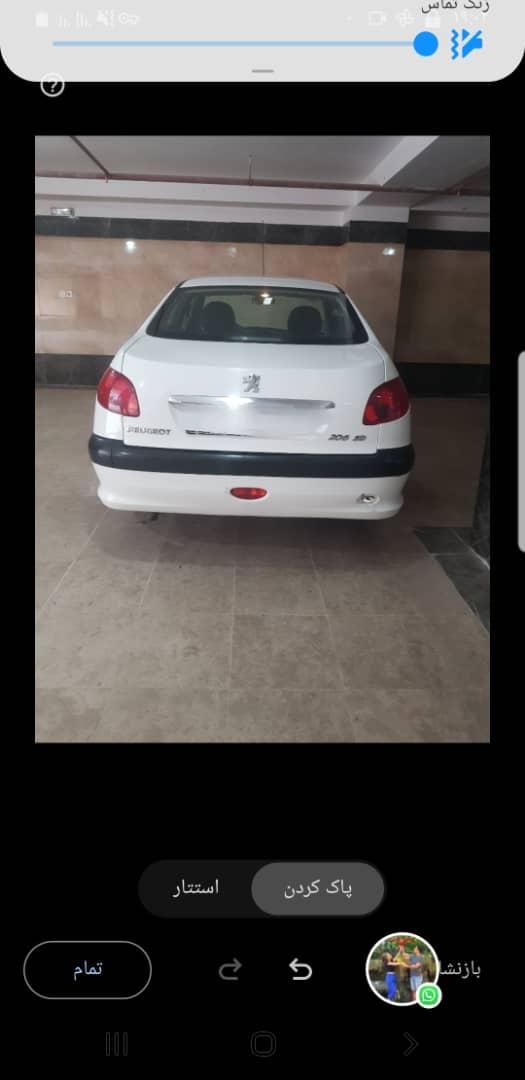 پژو ۲۰۶ صندوق دار v20 - 1390