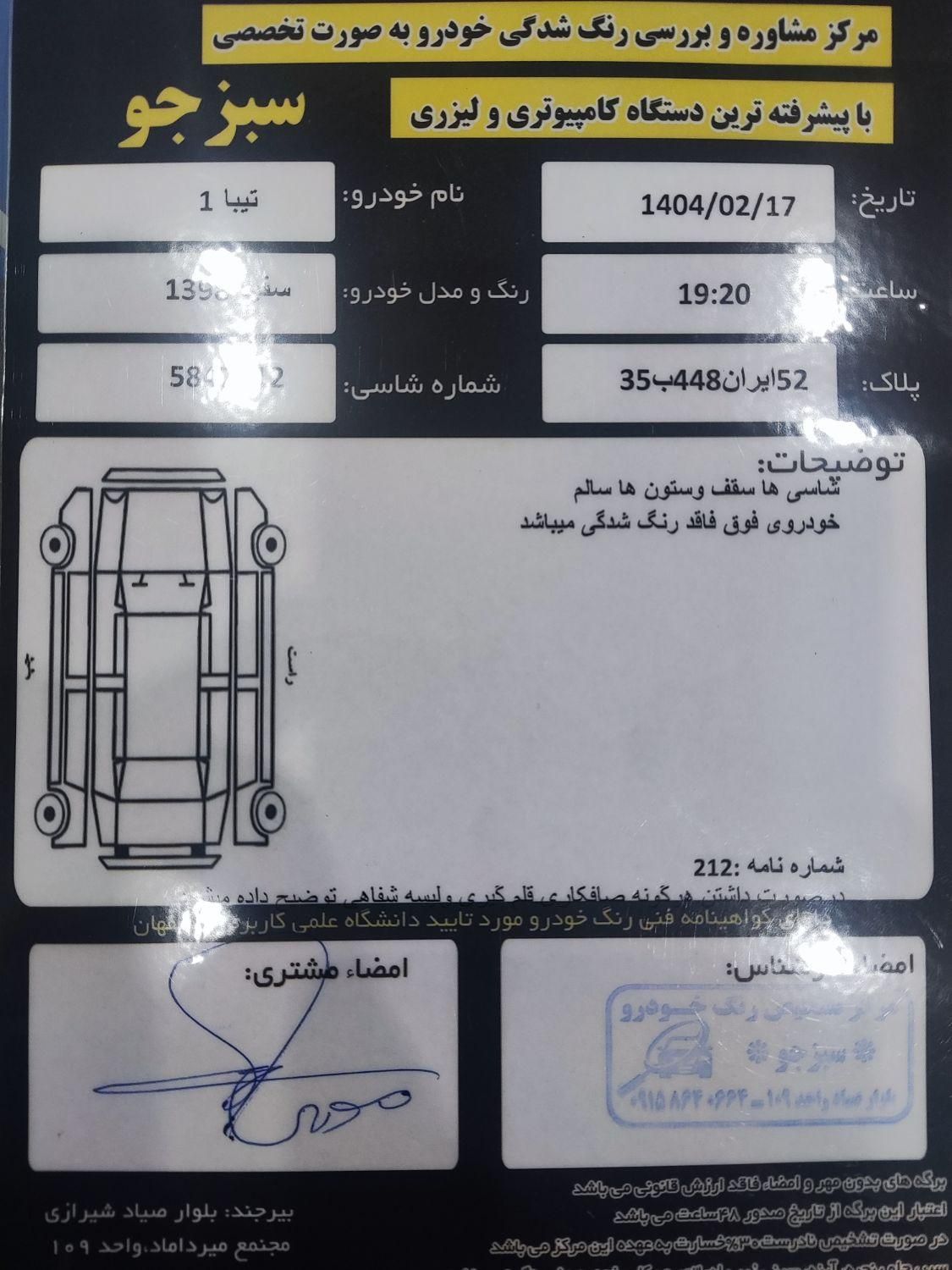 تیبا صندوق دار SX - 1398