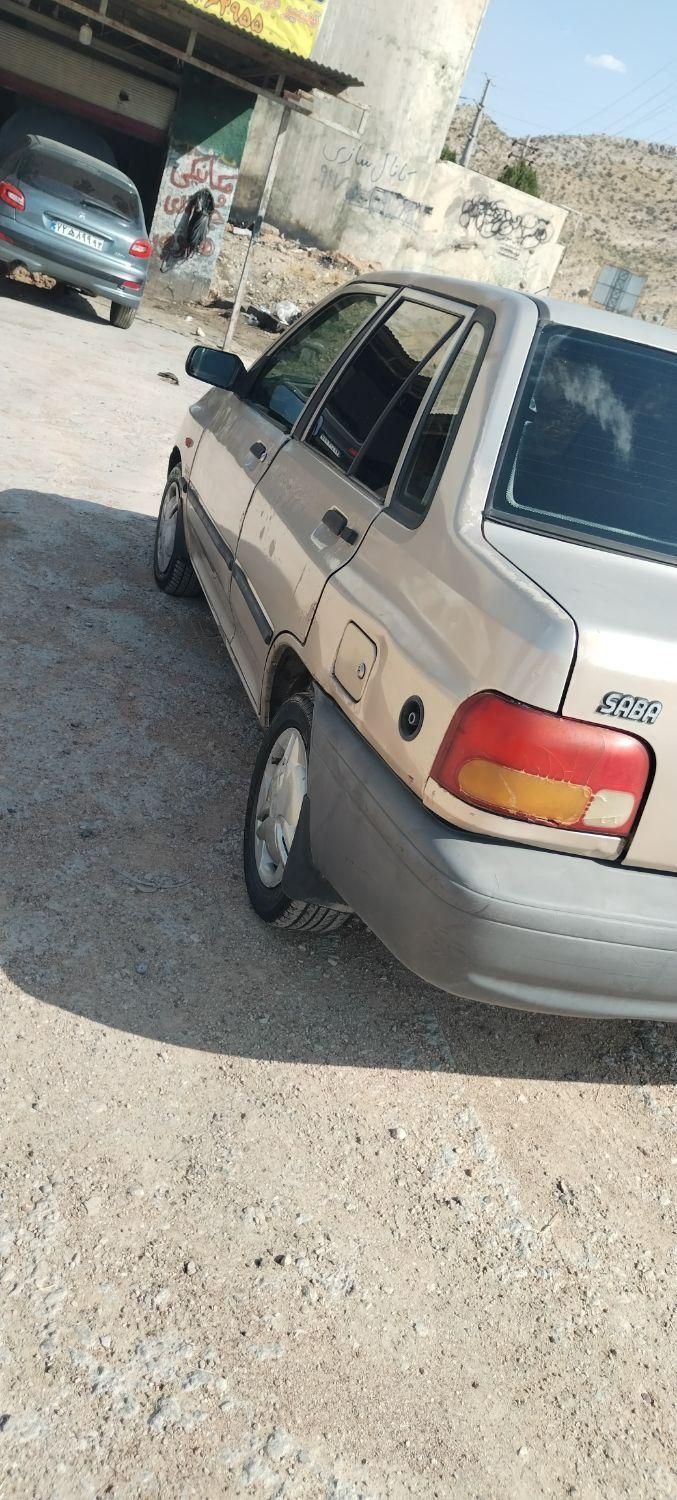پراید صبا بنزینی - 1387