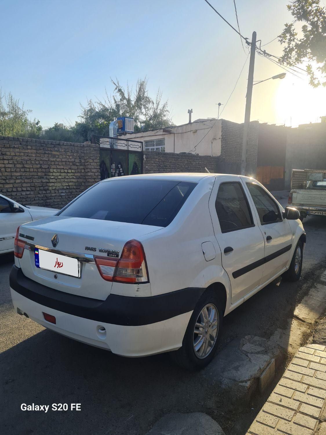 رنو پارس تندر گیربکس JHQ + مولتی مدیا - 1396