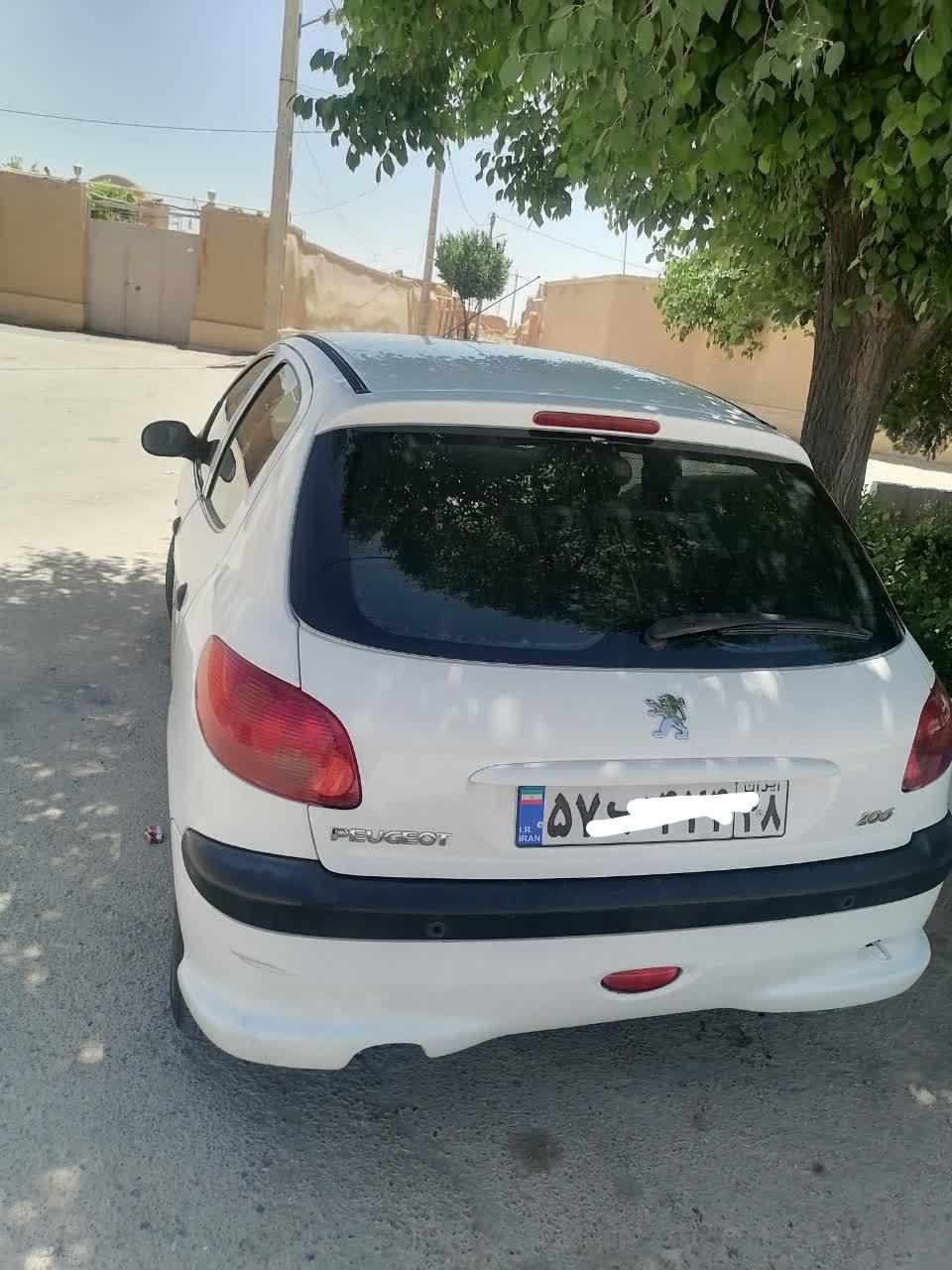پژو 206 تیپ 2 - 1396
