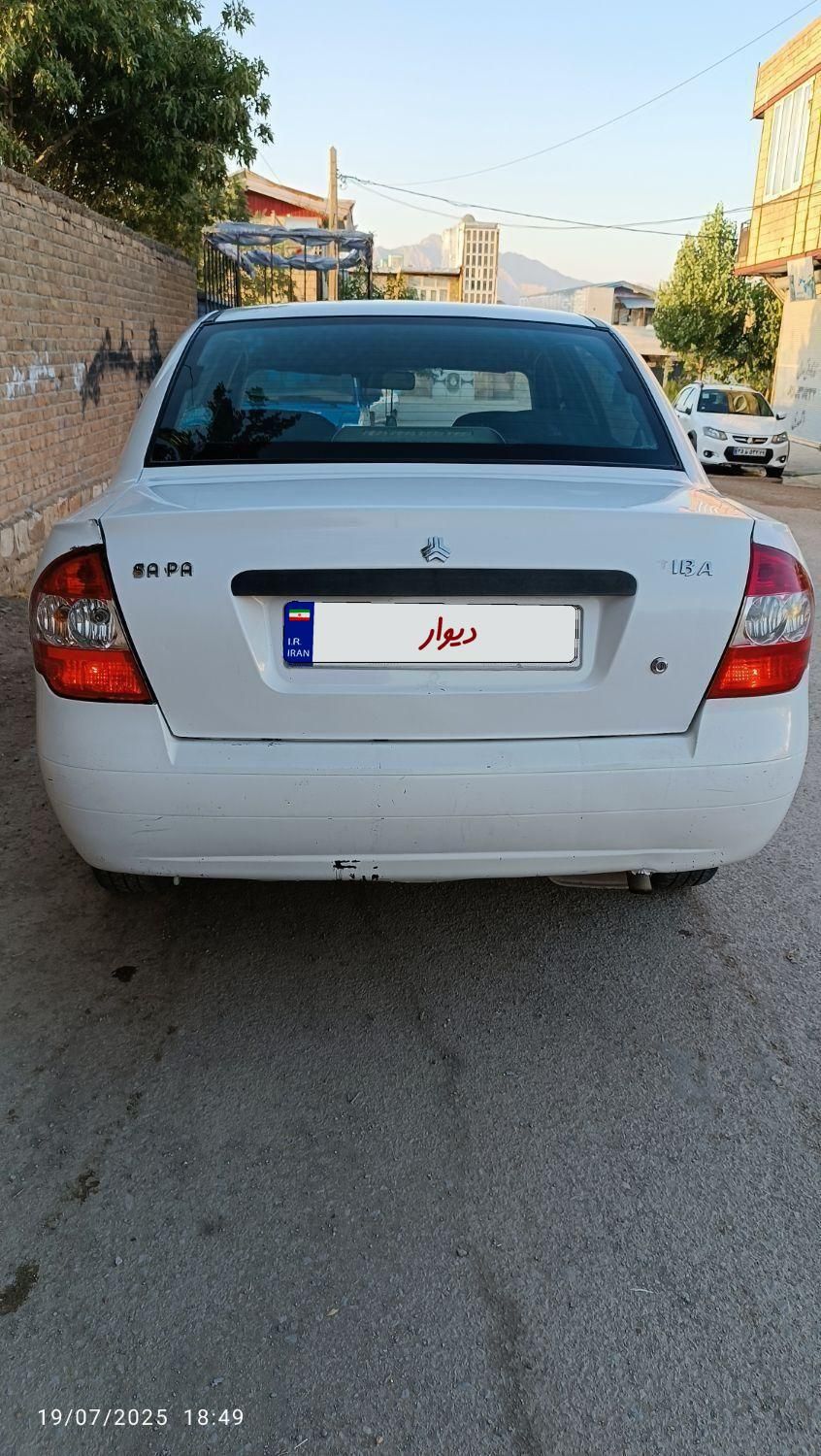تیبا صندوق دار SX - 1393