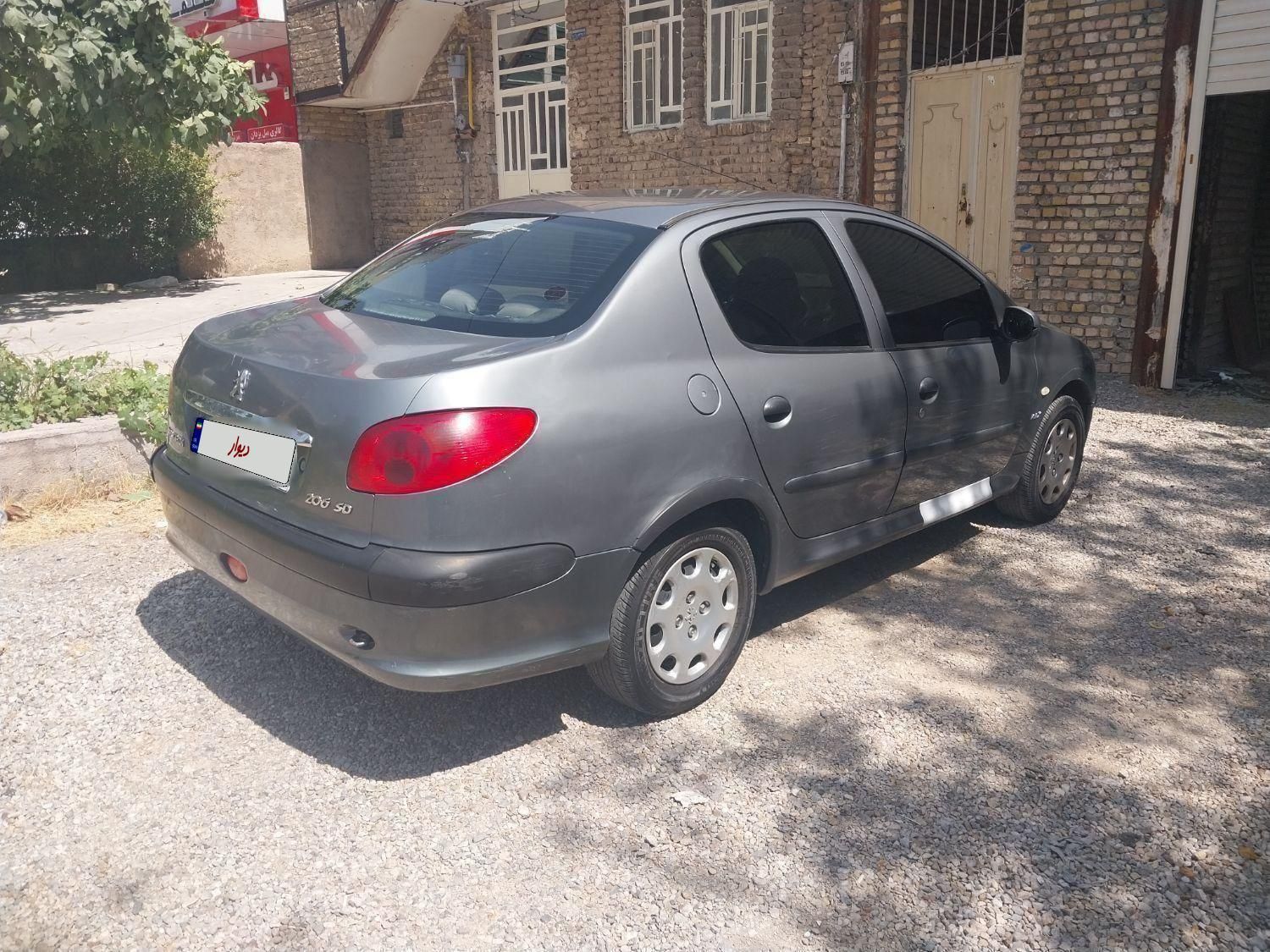 پژو ۲۰۶ صندوق دار v9 - 1389