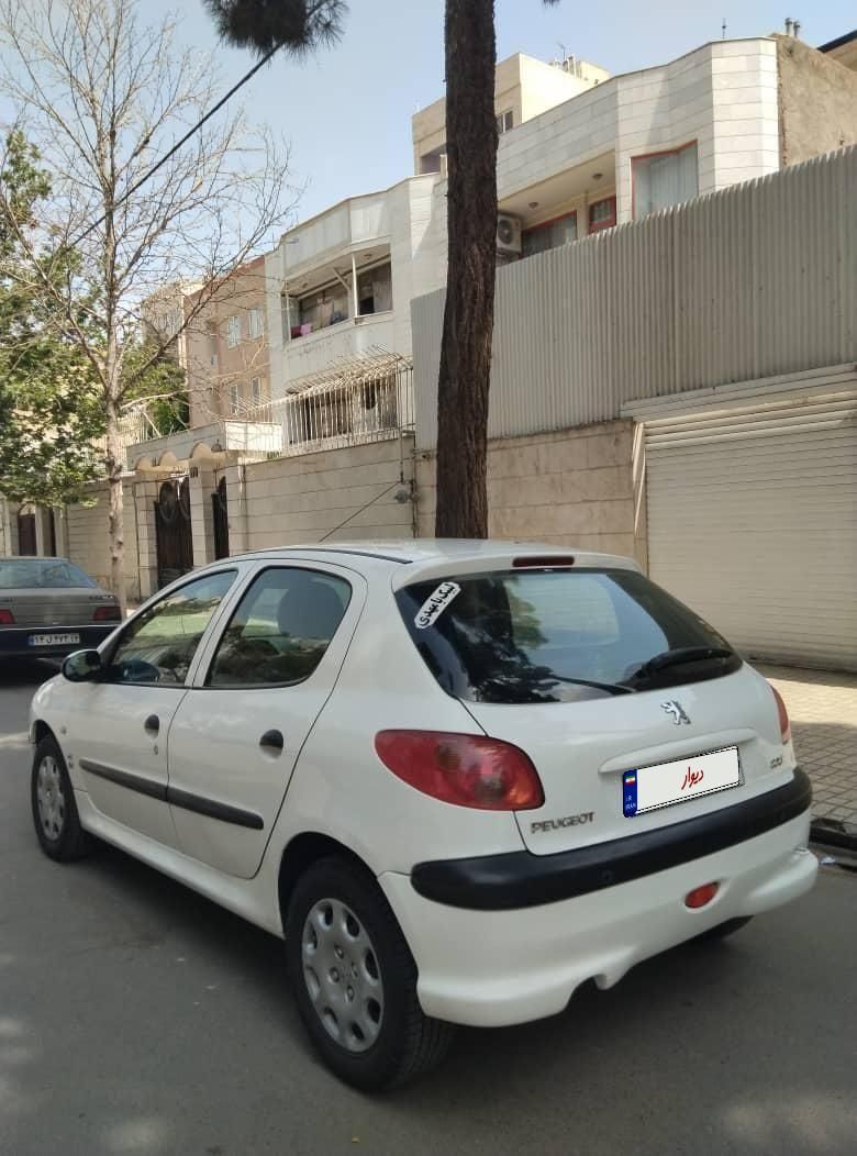 پژو 206 تیپ 3 - 1396