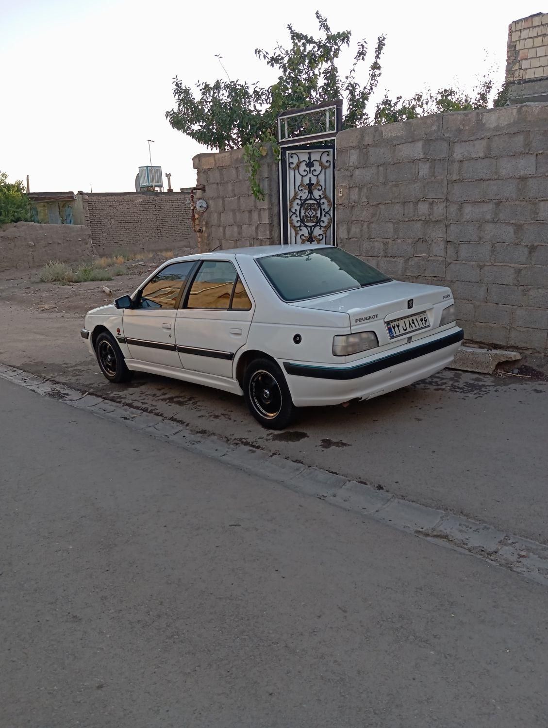 پژو پارس دوگانه سوز - 1386