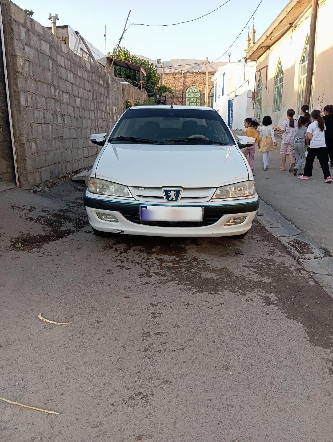 پژو پارس دوگانه سوز - 1386