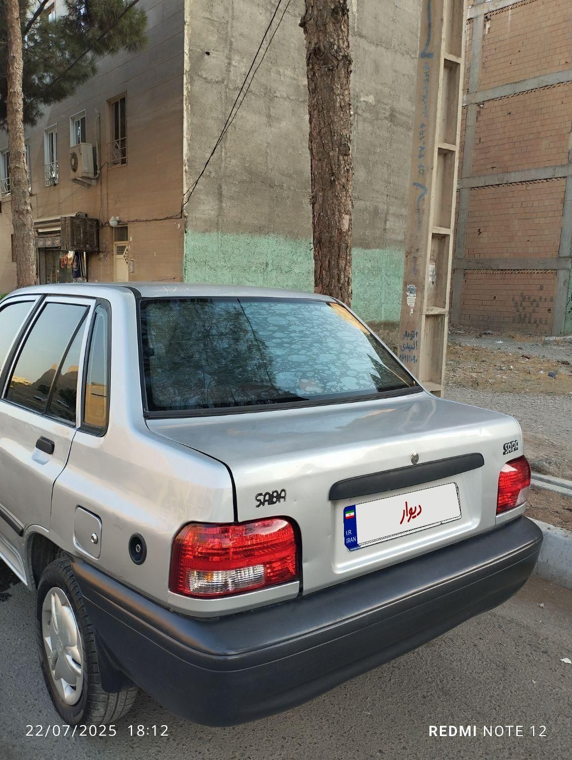 پراید صبا بنزینی - 1389