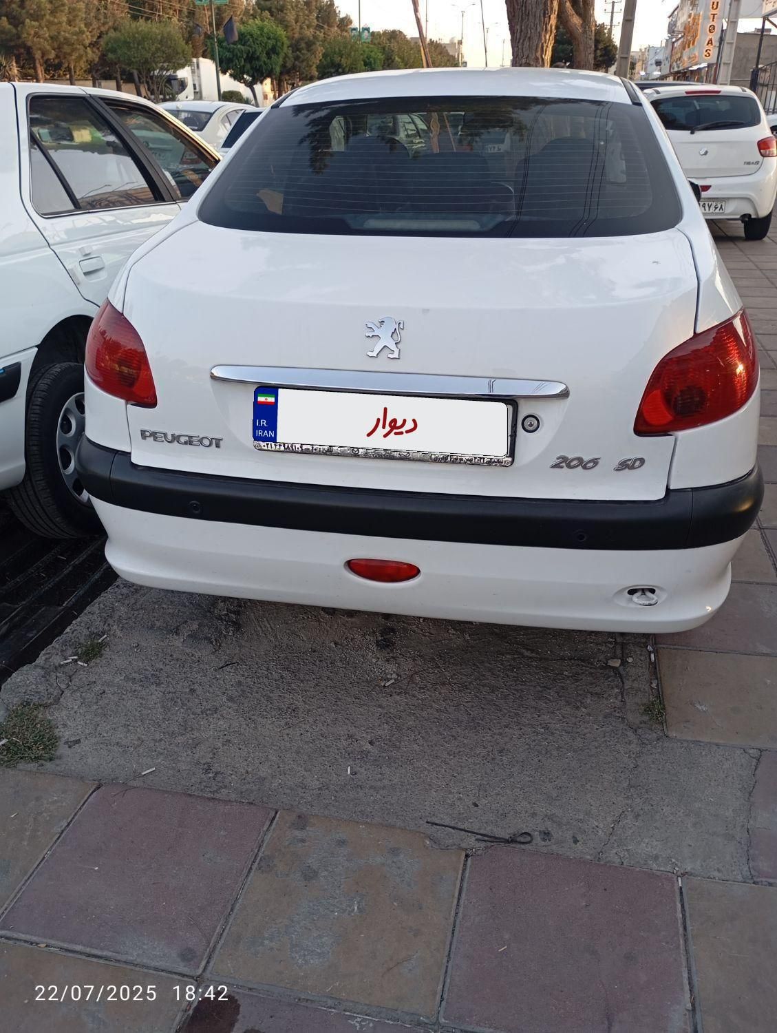 پژو 206 تیپ 5 - 1396