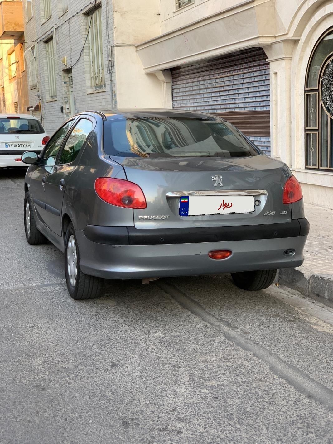 پژو ۲۰۶ صندوق دار v8 - 1393