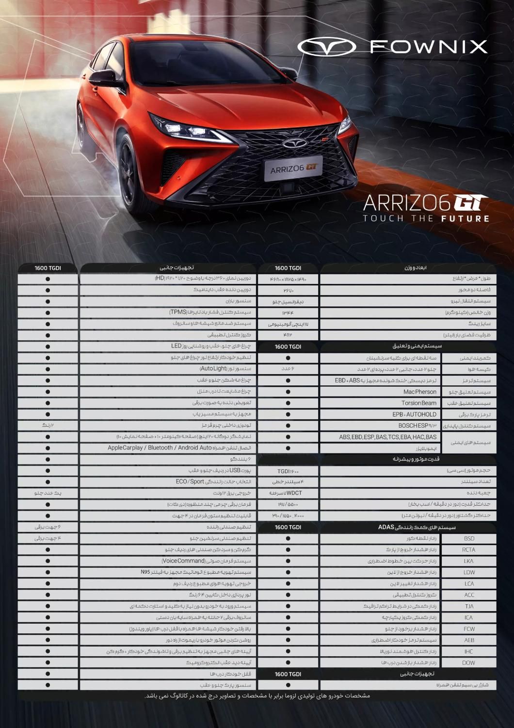 فونیکس آریزو 6 GT اکسلنت - 2025