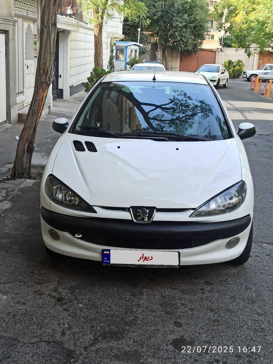 پژو ۲۰۶ صندوق دار v8 - 1393