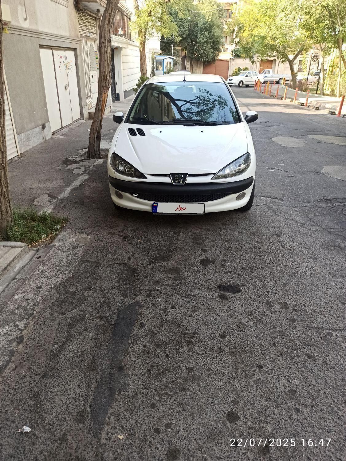 پژو ۲۰۶ صندوق دار v8 - 1393