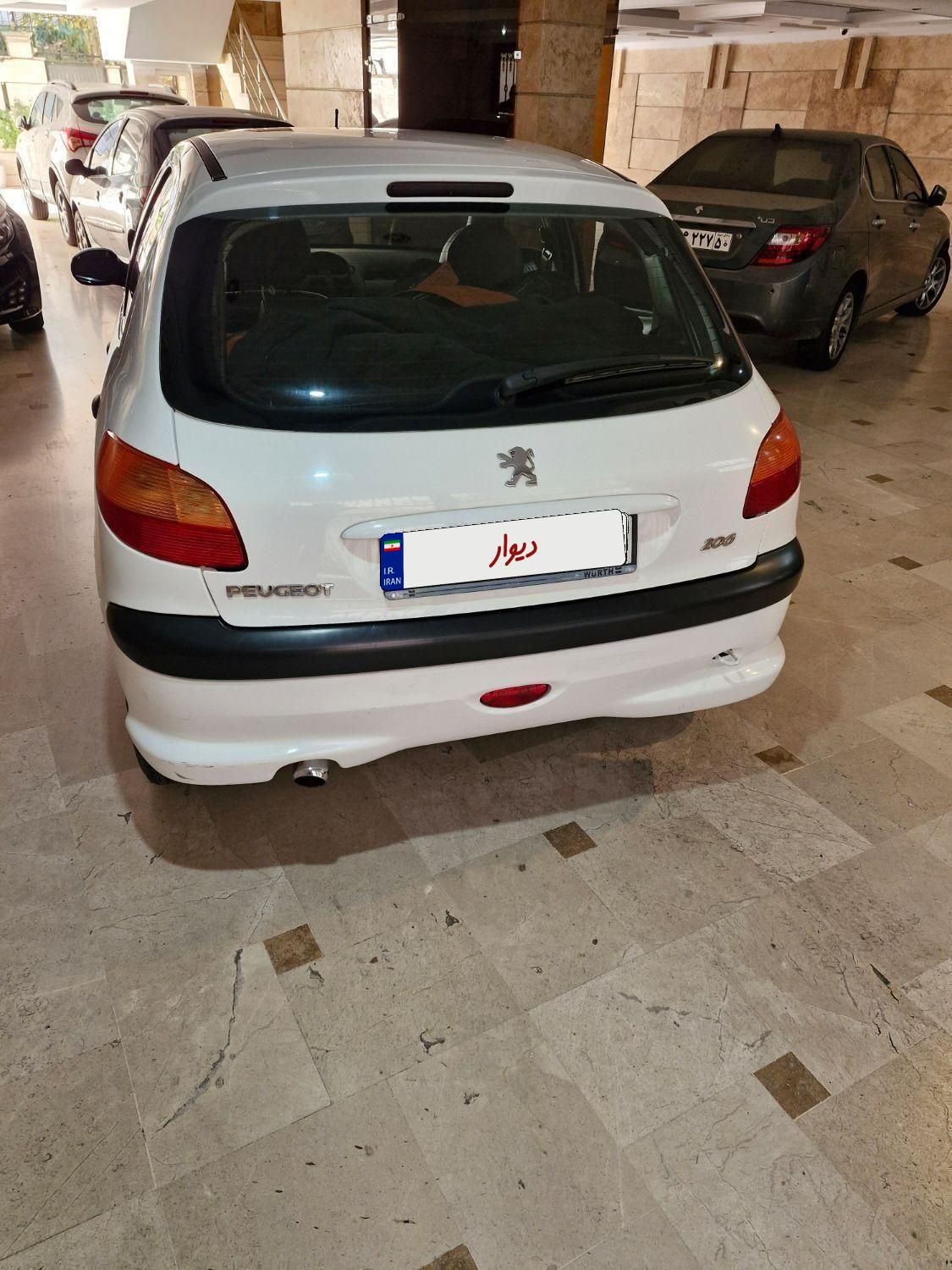 پژو 206 تیپ 2 - 1389