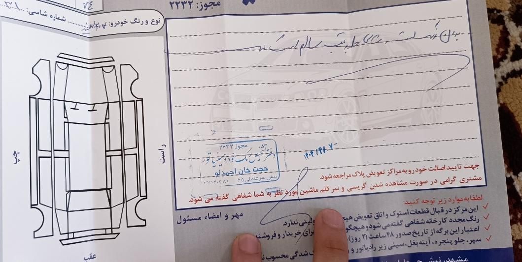 پژو 207 دنده‌ای TU3 - 1402